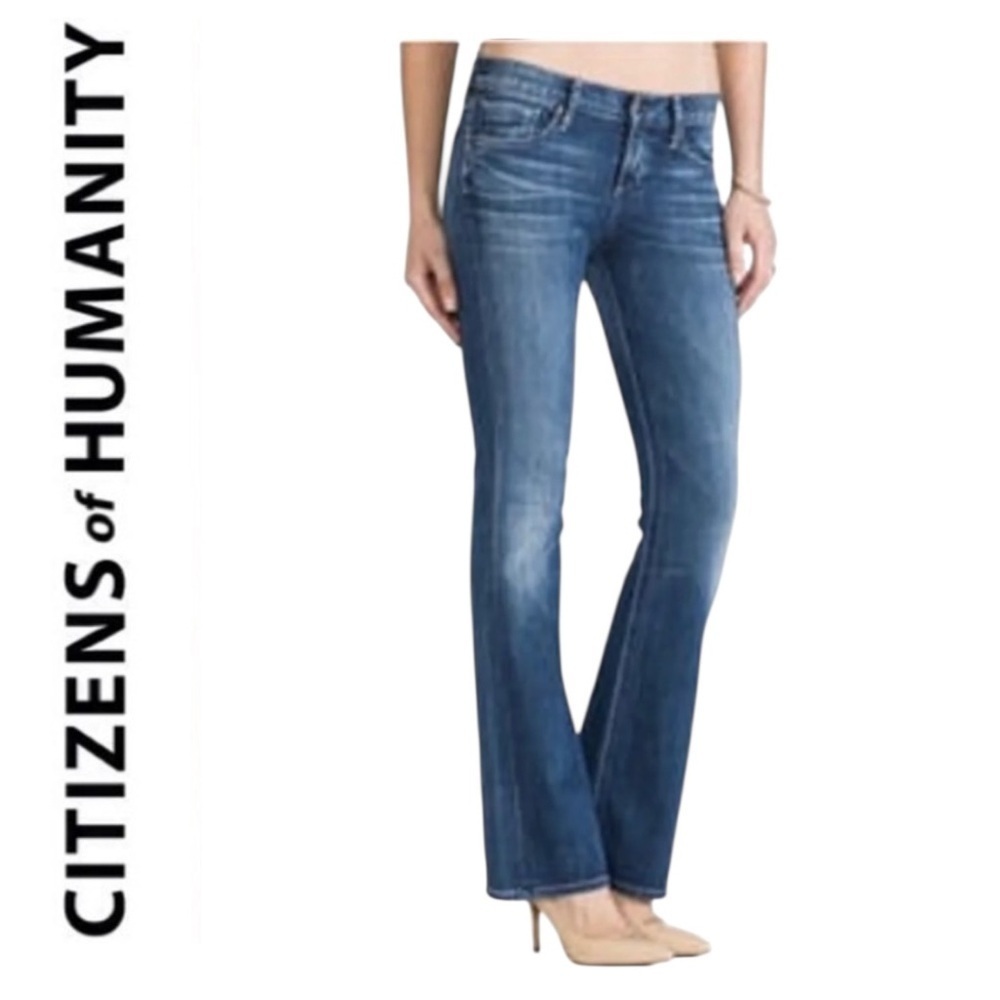 Citizens of Humanity Kelly Low Rise Bootcut Stretch Jeans Sz 26 L34 Y2K